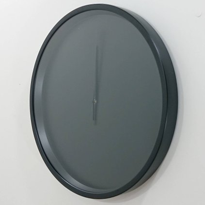 Černé nástěnné hodiny 60 cm Time Bandit Zuiver