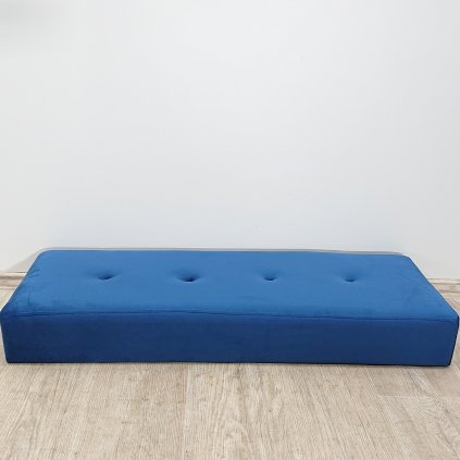 Tmavě modrý sedák k lavici Bonami Essentials Skiby