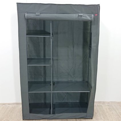 Látková šatní skříň 105x161 cm Rayen