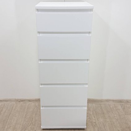 Bílá komoda 40x107 cm Nova Tvilum