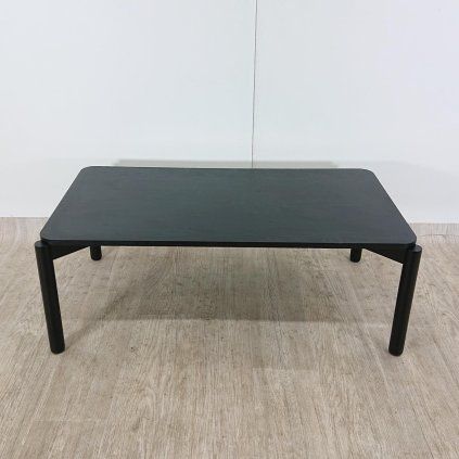 Černý konferenční stolek Teulat Atlas, 110 x 60 cm