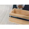 Bambusový nástěnný košík s miskou na mýdlo Compactor Spa3