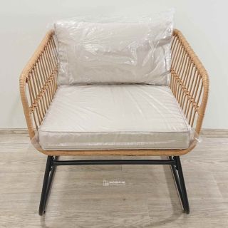 Zahradní křeslo z umělého ratanu 🤎 Vistdal Bonami Essentials ⛱️