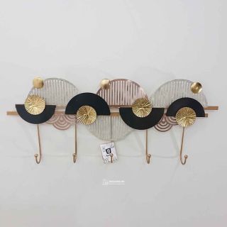 Nástěnný věšák 👗ve zlato-černé ✨🖤 barvě Art Mauro Ferretti