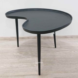 Černý odkládací stolek 🖤 Lienz Light & Living ☕