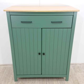 Zelená komoda 💚🤎 90x110 cm Miranda Marckeric